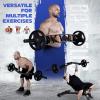 Yes4All Multi Grip Barbell & Cable Attachment, Curved Swiss Barbell for Greater Range of Motion, 600 Lbs Capacity view 3