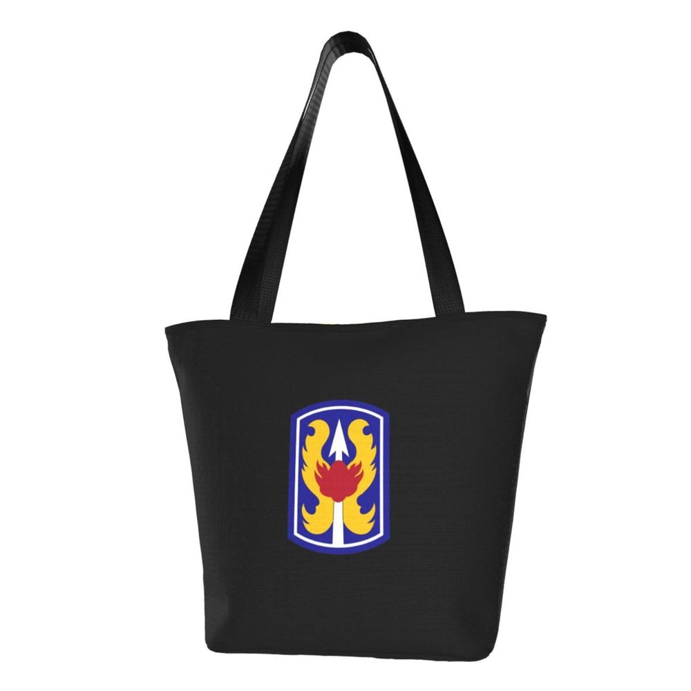 199th Light Infantry Brigade Vietnam Veteran Women'S Casual One Shoulder Carry Shopping Bag Large Capacity Working Storage Handbag