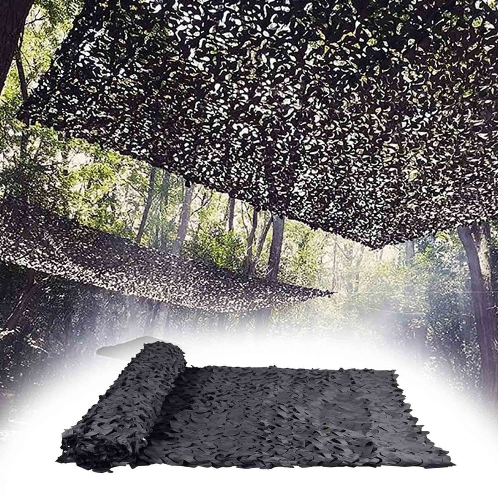 CHEVVY Camo Netting 2x3m, Outdoor Camouflage Netting, Military Camouflage Shade Netting for Hunting Blinds Shooting Camping Party Decoration (Size : 5x8m/16.4x26.2ft)