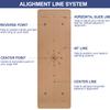 Cork Yoga Mat 6mm (1/4 inch) Thick 72x24 in, Sweatproof NonSlip Eco-friendly, Lightweight TPE foam with Alignment Lines, Great for Hot Yoga, Gym and Exercise, Black Carrying Bag w. Strap Included view 3