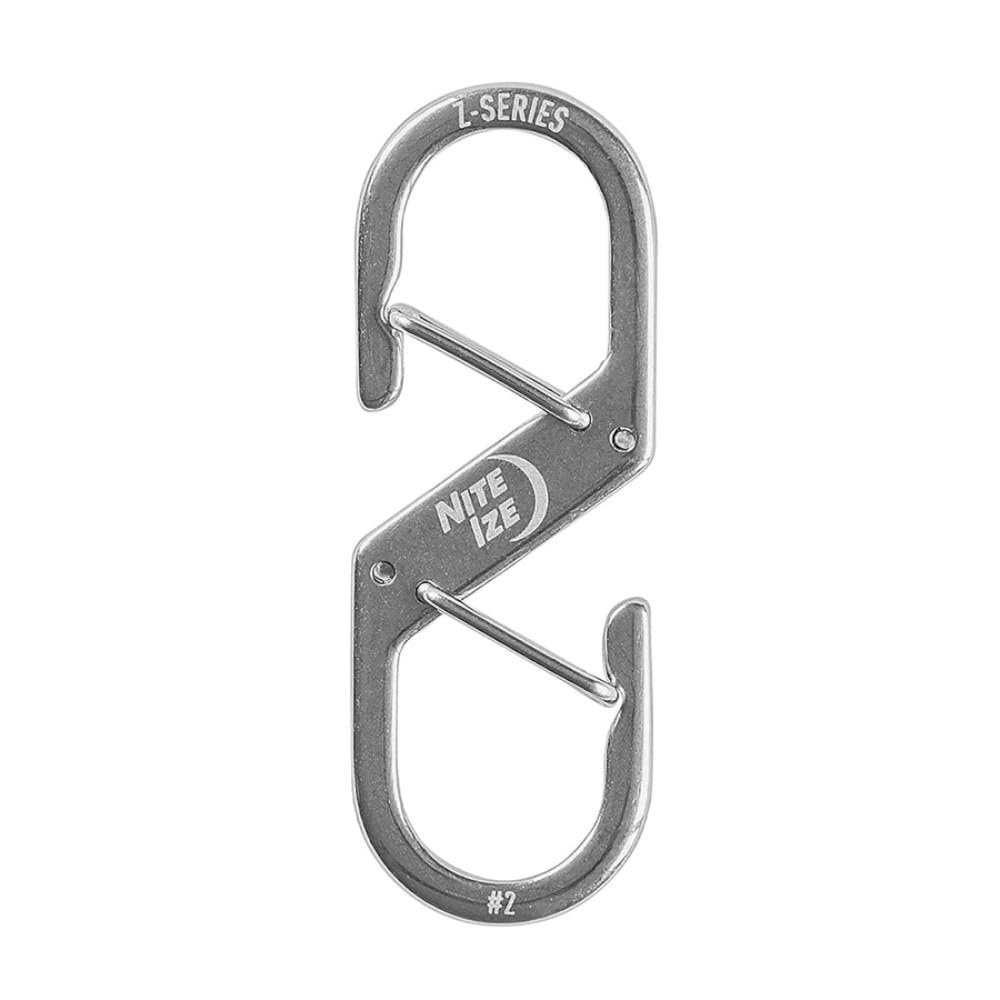 NITEIZE ZS2-11-R6 Z Carabiner #2 Stainless Silver