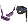 MAZEL Purple Golf Chipper 36 Degree & Black Golf Wedge 50 Degree,Bundle of 2 view 1