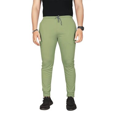 Caliph IMPEX Mens Fitness Trousers Workout Stretch Sports Gym Athletic Tights Green
