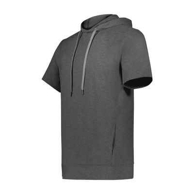 Ventura Soft Knit Short Sleeve Hoodie Carbon Heather M