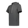 Ventura Soft Knit Short Sleeve Hoodie Carbon Heather M view 1