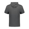 Ventura Soft Knit Short Sleeve Hoodie Carbon Heather M view 3