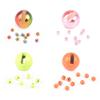 MUUNN 200pcs Fly Tying Tungsten Beads Assortment, Slotted Tungsten Bead Head for Fly Tying Materials, Combination C 3.0mm view 1