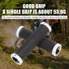 1 Pair Bikes Handlebar Grips, 5x0 9x1 3in Bikes Hand Bar End Grips, Lightweight and Avoid Slide Mountain Bikes Handle Bar Grips with Plug, Bikes Grips for All Regular Handlebars(White) view 3