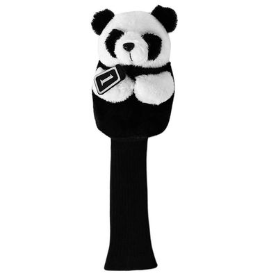 Animal Golf Headcovers, Funny Golf Head Covers Collection for Driver and Fairway Wood, Plush Koala 1# Wooden Pole Protective Sleeve (Panda)