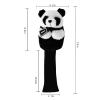 Animal Golf Headcovers, Funny Golf Head Covers Collection for Driver and Fairway Wood, Plush Koala 1# Wooden Pole Protective Sleeve (Panda) view 3