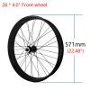 LvTu Fat Tire Bike Front Wheel 26 X 4.0 inch HB20/MA23 26 Inch Snow/Beach Wheels view 2