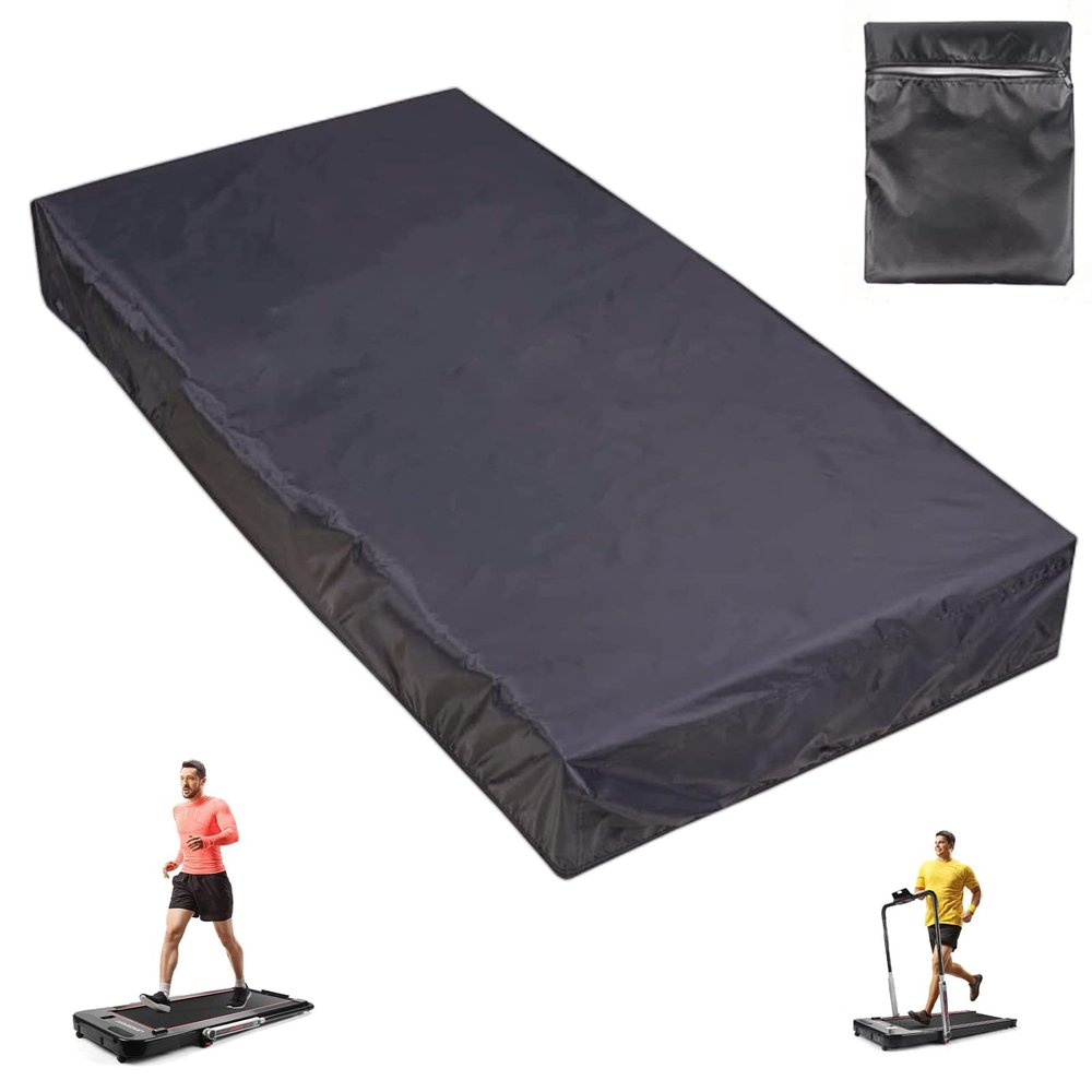 Treadmill Cover,Vercome Desk Treadmill Cover Waterproof Outdoor,Dustproof Walking Treadmill Under Desk Cover with Windproof Drawstring for Home Exercise Indoor Outdoor.