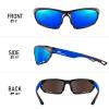BIRCEN Sport Polarized Sunglasses for Men - Women:UV Protection Shades for Fishing Driving Cycling Running view 2