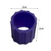 kowaku 2cmx2cm Stringing Tool Protective Cover, Clamping Tools Starting Clamp Silicone Sleeve for Manual Tools Pliers Squash Racket Stringing Machine view 2