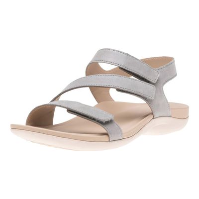 ABEO Oasis Women's Sandals | Metatarsal Support | Arch Support | Comfort Sandals | Built-In Metatarsal Pads | Metallic 5 Medium