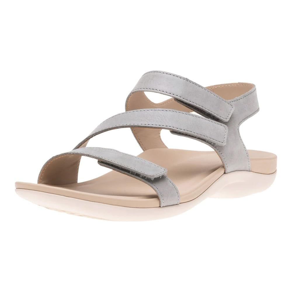 ABEO Oasis Sandals For Women | Metatarsal Support | Orthopedic Sandals For Women | Arch Support Sandals | Comfort Sandals For Women | Built-In Metatarsal Pads Women Metallic, 9 Medium