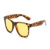 WIRUN Night Vision Glasses for Men Women Driving, Anti Glare Polarized UV400 Nighttime Yellow Safety Fishing Golf Eyewear (Leopard) view 1