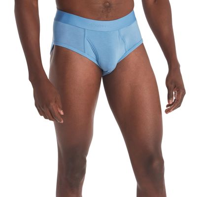 ExOfficio Men's Everyday Brief - Lightweight Knit Jersey Travel Underwear, Riviera, Medium