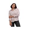 Black Diamond Equipment - Women's Serenity Flannel Shirt (as1, Alpha, s, Regular, Regular, Ice Pink-BlackBerry Plaid) view 1