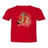 Lucky Mahomes Kansas Quarterback St Patricks Day Toddler T-Shirt (Red, 2T) view 1