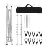 Fishing Rod Stand Holder Retractable Detachable Design Aluminium Alloy Casting Pod Stand view 1