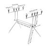 Fishing Rod Stand Holder Retractable Detachable Design Aluminium Alloy Casting Pod Stand view 3