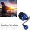 Alomejor Metal Drum Fishing Reel 7+1BB 4.7:1 High Speed 6KG Maximum Magnetic Force Brake Fishing Reel (OC200 Single Rocker Right Hand) view 4