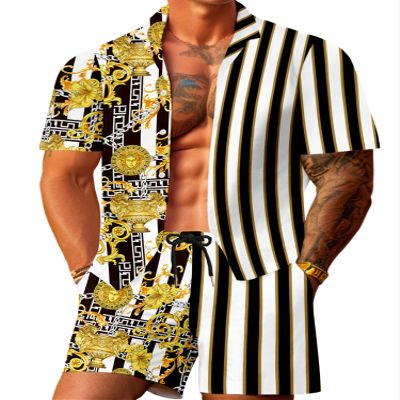 JoZorro Men's Fashion Suit - African Two Pieces Set, Dashiki Outfit