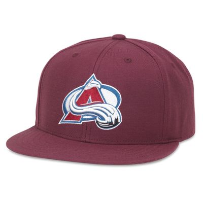 AMERICAN NEEDLE Archive 400 NHL Team Hat Adjustable Snapback OSFA (Colorado Avalanche) Maroon