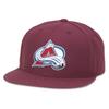AMERICAN NEEDLE Archive 400 NHL Team Hat Adjustable Snapback OSFA (Colorado Avalanche) Maroon view 1