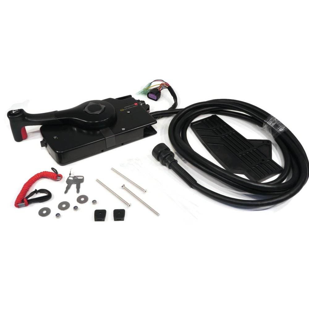 The ROP Shop Side Mount Remote Control for Mercruiser Rigging 4000 Marine Assembly Boat Motor