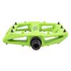 Origin8 Strapd Platform Pedal 9/16" Chromoly Axle Concave Composite Body Green view 3