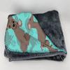 Caroline's Treasures MLM1079TBLT Fawn Italian Greyhound Soft Travel Blanket with Bag Airplane Blanket, Indoor Outdoor Camping Blanket for Traveling, Picnics, Beach Trips, Concerts view 2