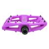 Origin8 Strapd Platform Pedal 9/16" Chromoly Axle Concave Composite Body Purple view 3