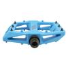 Origin8 Strapd Platform Pedal 9/16" Chromoly Axle Concave Composite Body Blue view 3