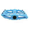 Origin8 Strapd Platform Pedal 9/16" Chromoly Axle Concave Composite Body Blue view 4