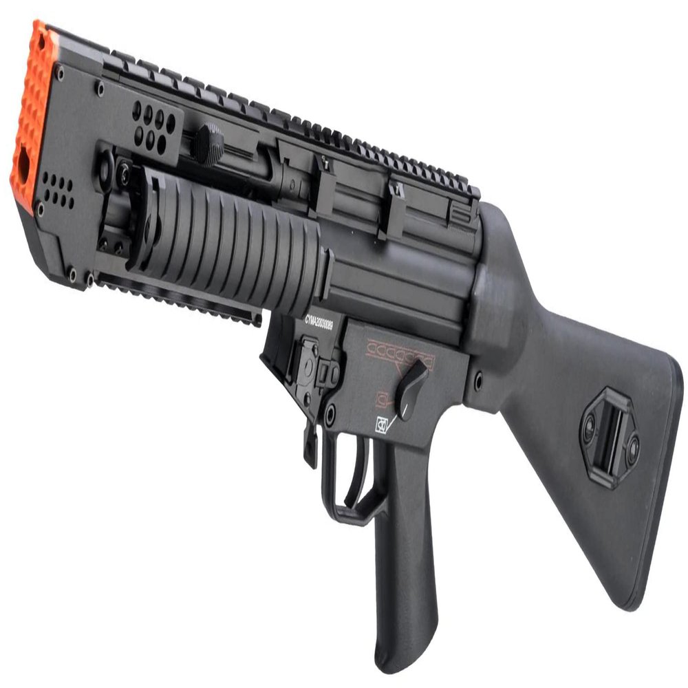 Evike Airsoft - 6mmProShop Custom Sword-Fish AEG Airsoft SMG (Model: Swordfish-A4 / 350 FPS)