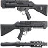 Evike Airsoft - 6mmProShop Custom Sword-Fish AEG Airsoft SMG (Model: Swordfish-A4 / 350 FPS) view 3