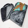 Caroline's Treasures MLM1009TBLT Red Fox Labrador Retriever Soft Travel Blanket with Bag Airplane Blanket, Indoor Outdoor Camping Blanket for Traveling, Picnics, Beach Trips, Concerts view 3