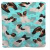 Caroline's Treasures MLM1082TBLT Tricolor Papillon Soft Travel Blanket with Bag Airplane Blanket, Indoor Outdoor Camping Blanket for Traveling, Picnics, Beach Trips, Concerts view 1