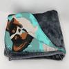 Caroline's Treasures MLM1082TBLT Tricolor Papillon Soft Travel Blanket with Bag Airplane Blanket, Indoor Outdoor Camping Blanket for Traveling, Picnics, Beach Trips, Concerts view 2