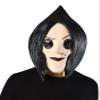 Rubies Coraline: The Other Mother Overhead Latex Mask for Adults, Women's No Size Black view 3