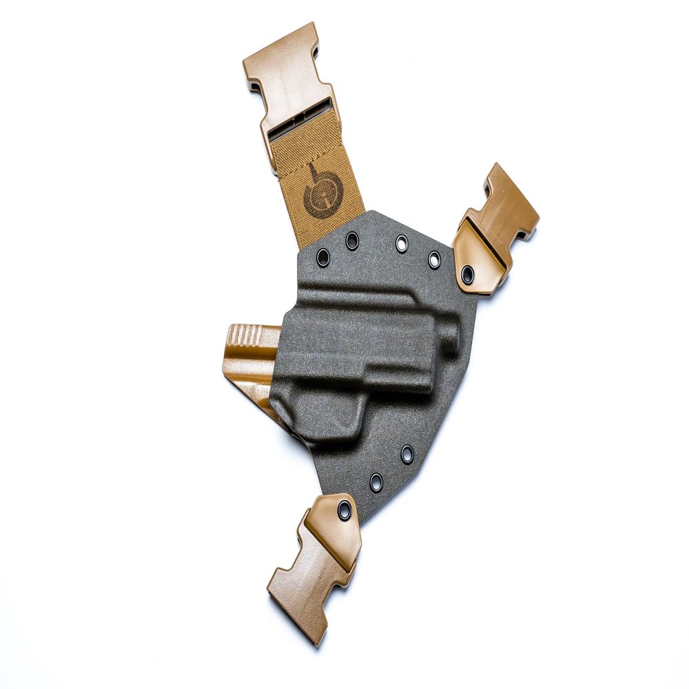 Chest Holster | SIG P365 Macro | Optic Cut | Right Hand | MAS Grey
