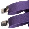 Tuxgear Boys Bow Tie and Adjustable Stretch Suspender Sets, (Wisteria, 30" Boys) view 2