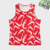 Cool Prawn Tank Top Sleeveless T Shirt Athletic Muscle Shirts Gym Workout Yoga Tank for Men M view 3
