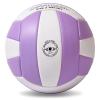 EVZOM Super Soft Volleyball Beach Volleyball Official Size 5 for Outdoor/Indoor/Pool/Gym/Training Premium Volleyballs Equipment Durability Stability Sports BallPurple/White view 2