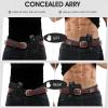 2 PACK Upgrade Universal Gun Holster for Men Women, Concealed Carry IWB OWB Pistols Holsters with Magazine Pouch Right and Left Hand Draw Fits S&W M&P Shield 9MM 380 Glock 17 19 26 43 Similar Handguns view 2