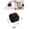 ZPROW Travel Jewelry Case, Mini Portable Jewelry Travel Boxes, Small Jewelry Organizer for Rings, Earrings, Pendants, Watches, Necklaces, Lipsticks Organizer Storage Holder Case (Black) view 3
