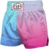 O2TEE Muay Thai Boxing Shorts for Casual Running Party Night,Blue Pink XL view 4