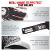 Sportout Goalkeeper Gloves with Fingersave, Breathable Soccer Goalie Gloves, 4mm Latex, for Kids, Youth and Adult view 2
